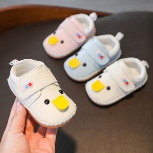 婴儿学步鞋软底春秋季一岁多女卡通一岁宝宝鞋子男宝宝男鞋一岁半