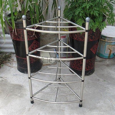 置物架不锈钢脸盆架三脚架 面盆架厨房浴室卫生间厕所三角架