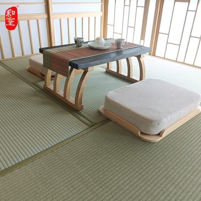 和室日式榻榻米垫子蔺草榻榻米加热椰棕床垫炕垫家用踏踏米飘窗垫