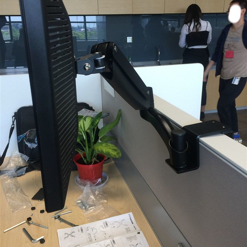 电视机电脑新款液晶显示器屏风挂架支架旋转升降伸缩万向多功能