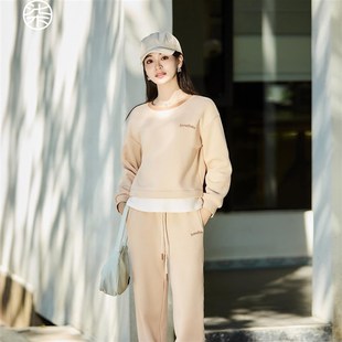 小个子秋冬休闲运动套装女宽松显瘦卫衣裤两件套时尚百搭洋气2508