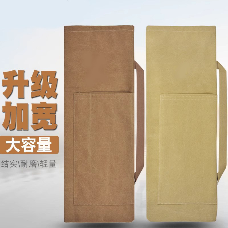 加厚帆布包竿袋海竿包垂钓包手提钓鱼杆包伞包多功能渔具包可折叠
