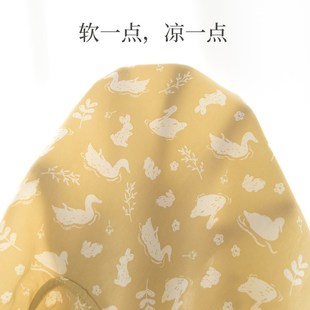 乖奇熊女宝后开筒三角包屁衣夏季薄款婴I儿无袖连体衣中式外出哈