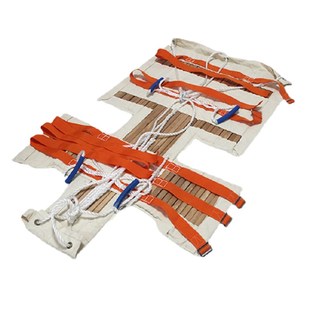 船用伤员固定担架便携式帆布木条简易折叠紧急水域救X援罗伯逊担