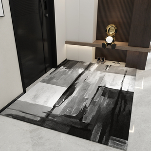 家用防滑进门地垫入户门垫高级A感客厅地毯玄关脚垫耐脏卧室牀边