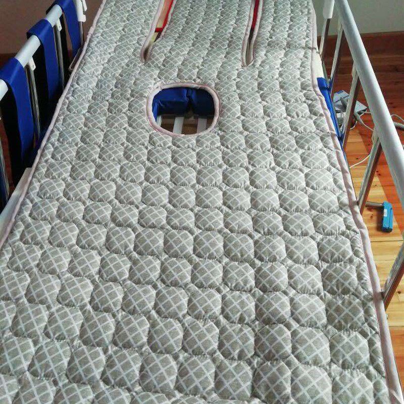 护理床垫多功能病床配套褥子带便孔机洗棉褥凉席可翻身藤席棉褥子