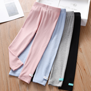 女童内搭裤夏季薄款2023新款儿童休闲长裤冰丝裤子女宝宝外穿夏装