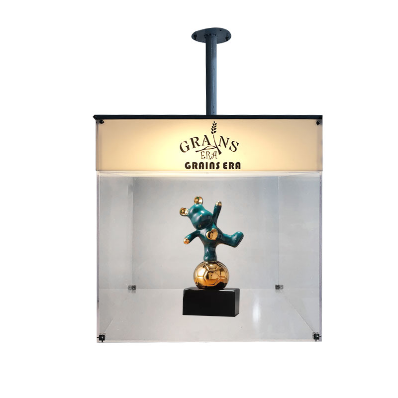 亚克力旋转灯箱广告牌招牌定制门头展示牌蛋糕店花店防水门牌定做