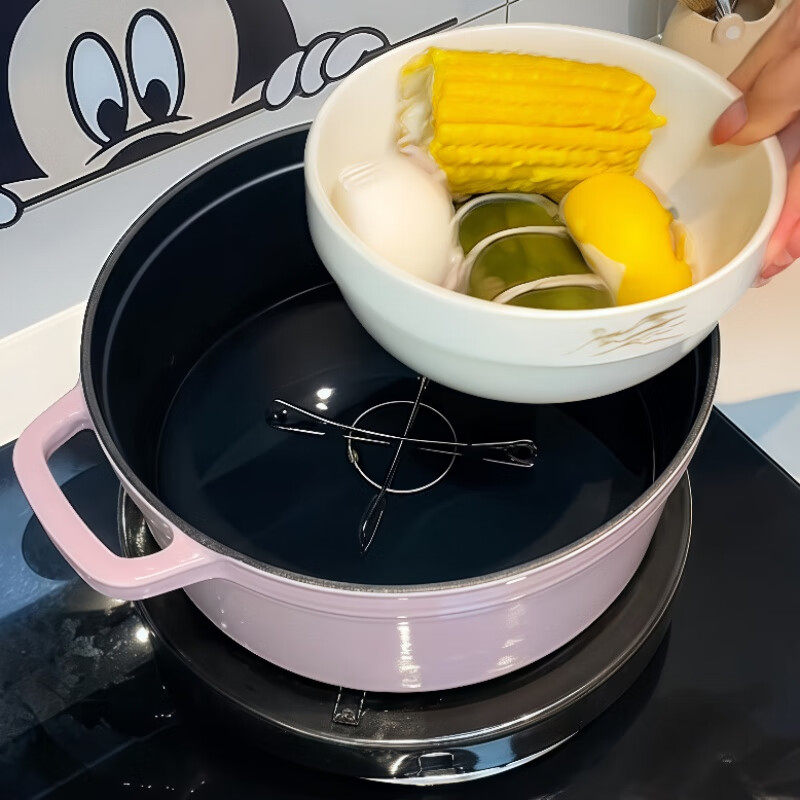 折叠十字蒸架野营蒸菜蒸饭支撑架
