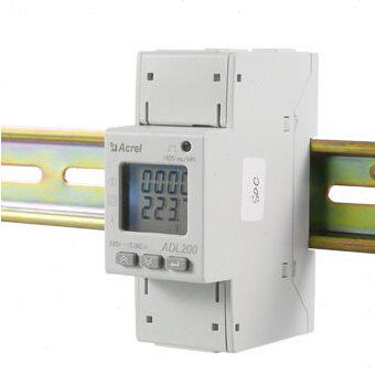 甄选安科瑞ADL200导轨相多功能电表直接接入80A MID认证逆变器监