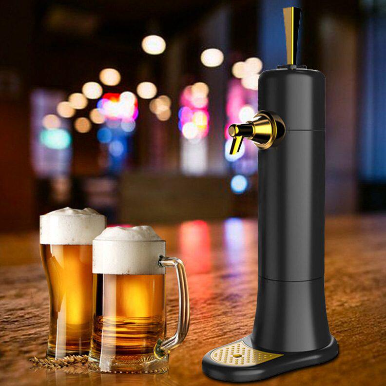 甄选跨境爆款啤酒打泡器调酒器啤酒超声波泡沫机啤酒机啤酒起泡器