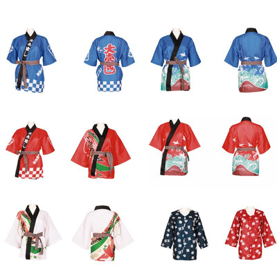 寿司料理店工作服定做LOGO工衣日E式工衣寿司工作服日式厨师工服