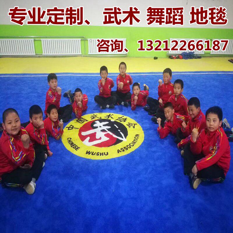 武术地毯健身房运动地垫体操舞蹈教室满铺跆拳道比赛训练专用定制