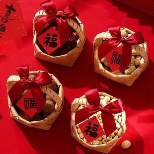 饰新房大小福字福贴新居布置用品搬家门口柜子福贴场景 乔迁之喜装