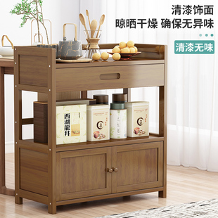 茶几简约家用小茶台阳台泡茶桌沙发边几带抽屉置物茶车茶具餐边柜