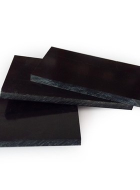 黑色电木板零件加工 耐高温治具环氧板CNC防静电橘红色胶木板