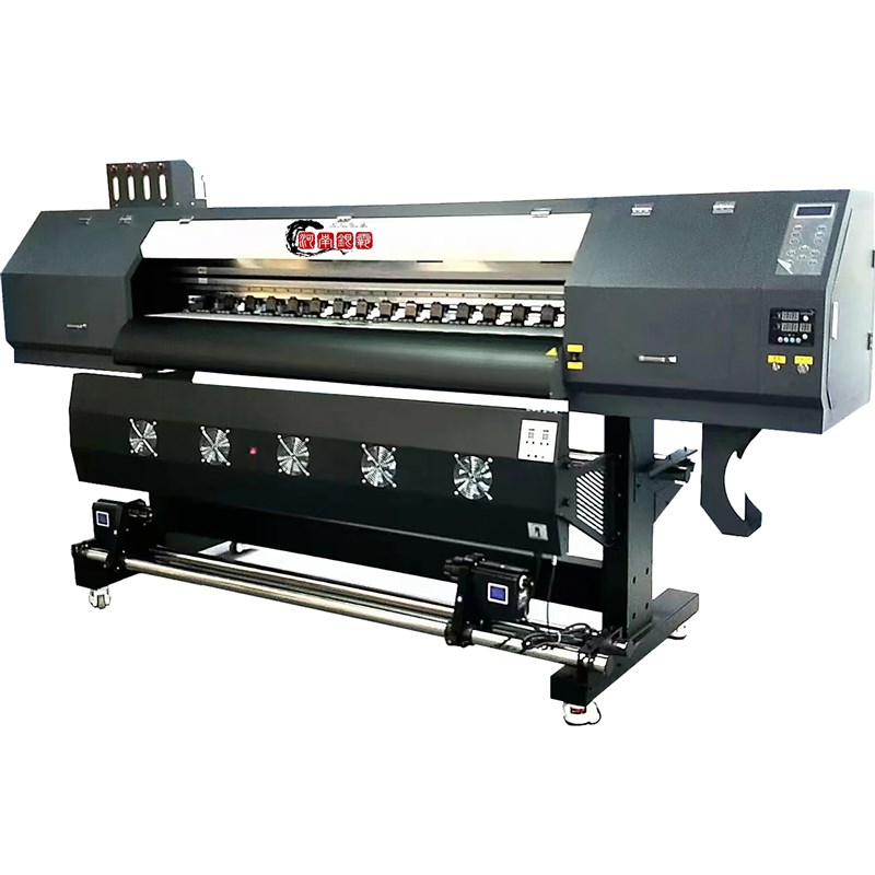 1.6米宽幅数字油画打印机车贴打印机装饰油画写真机 帆布UV打印机