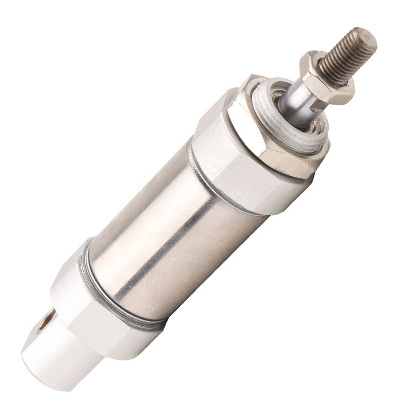 不锈钢迷你气缸MF10/12/16/20/25/32/40X25X50X75X100X125X150CA