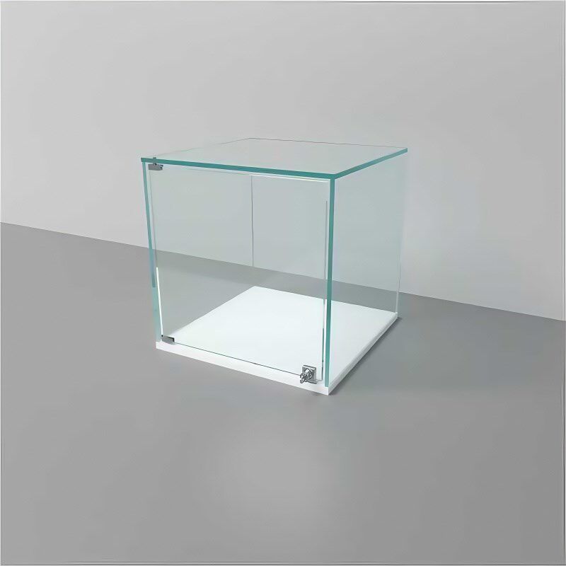 桌面玻璃罩玻璃展示柜珠宝首饰品台面精品小型陈列柜子手办防尘罩
