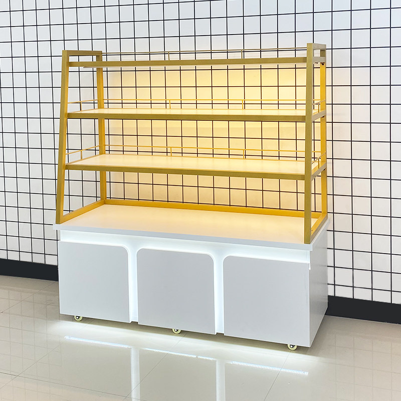 面包柜展示柜蛋糕糕点店烘焙边岛柜干点柜子饼干吐司展架柜台货架