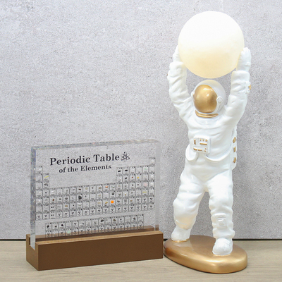 化学元素周期表实物桌面摆件14岁初中生男孩创意生日礼物矿石标本
