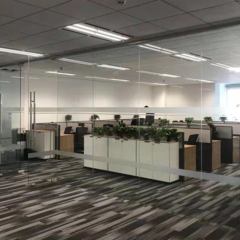 定制无框玻璃铝合金玻璃屏风磨砂玻璃墙,商业/办公家具,高隔断/隔墙,淘宝优惠券,粉丝福利购,淘宝优惠卷