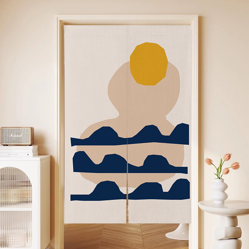 简约风门帘卧室家用隔断帘