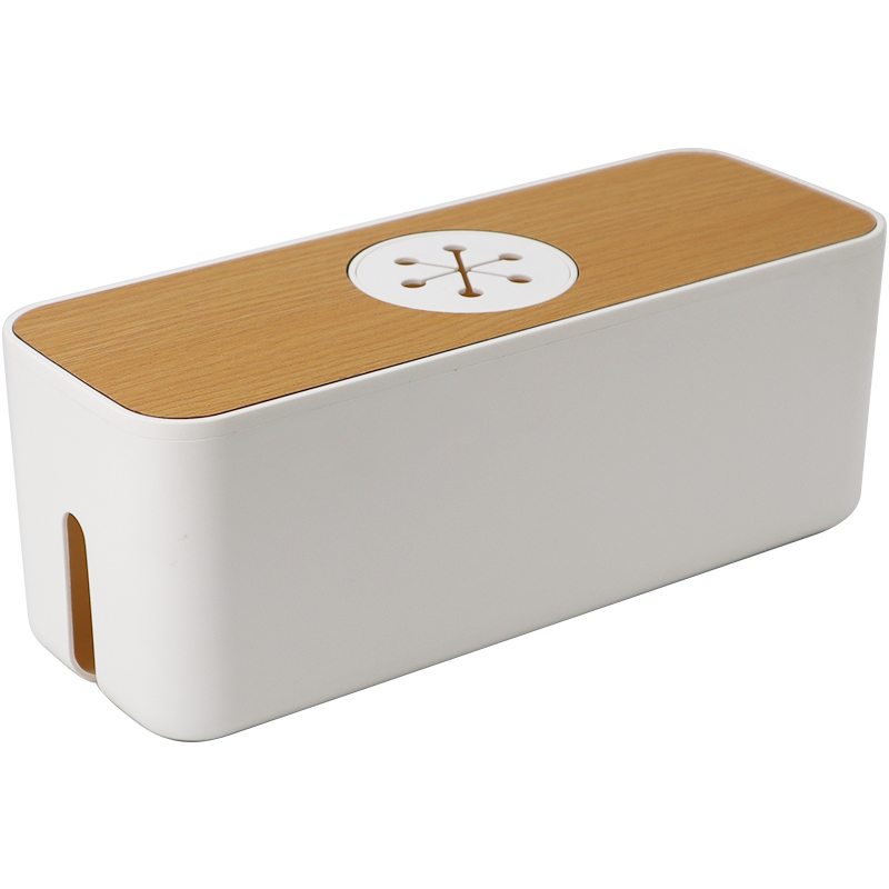 插线板收纳盒电线数据线充电线整理插座插排电源排插理线集线神器