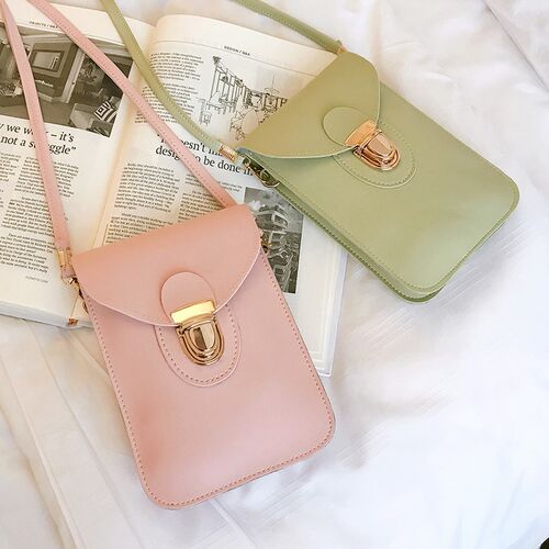手机包女小包包2023新款夏天百搭斜挎包二层零钱包时尚竖款单肩包
