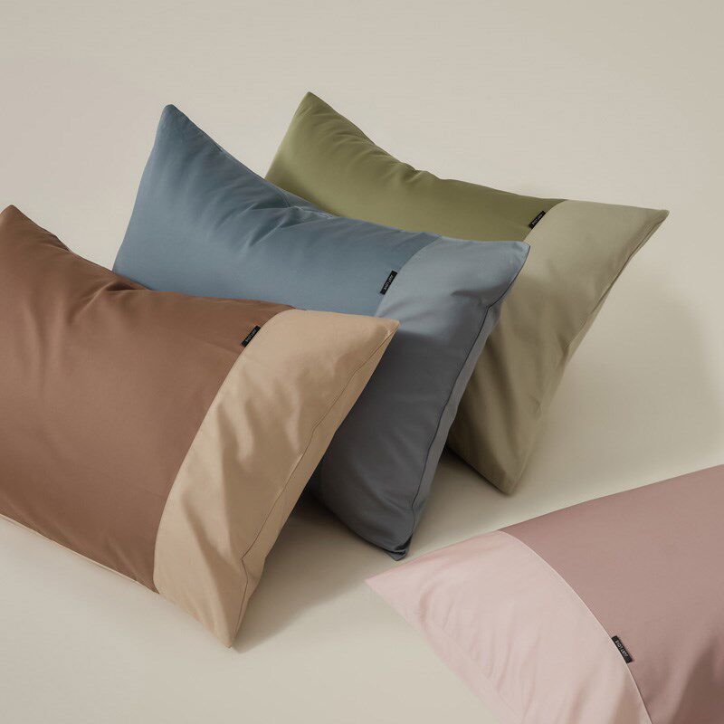 [糖果日记]高级感100支长绒棉枕套全棉纯棉一对装轻奢枕头套单个