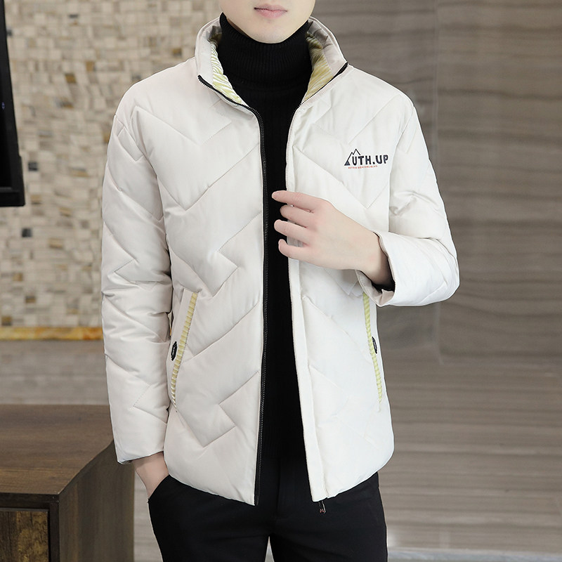 高端男士羽绒服冬季2023年新款轻薄保暖外套潮牌帅气冬装上衣短款