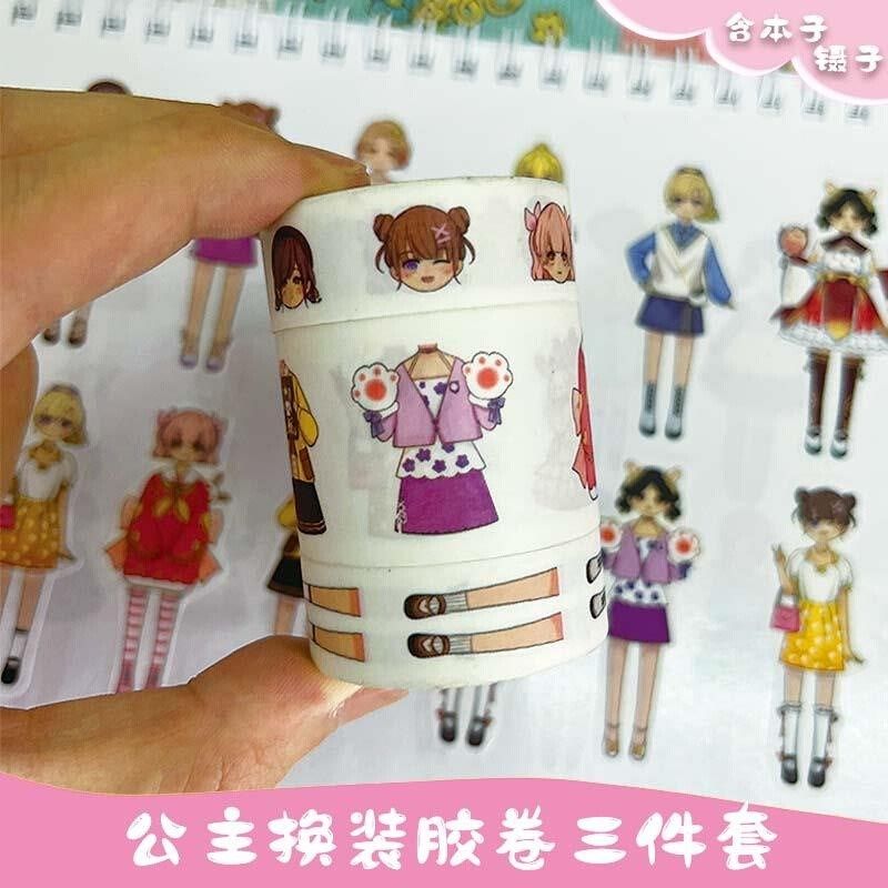 换装玩具三件套小文佳公主换装贴纸胶卷儿童文具玩具,玩具/童车/益智/积木/模型,贴纸,淘宝优惠券,粉丝福利购,淘宝优惠卷