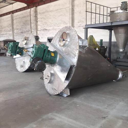 厂家直供锥形混合机 螺带混体合机 化合工1000L粉设备双 立式锥形