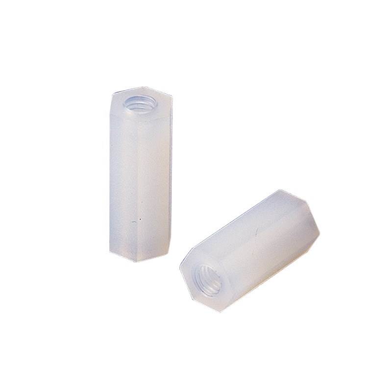 凯士士KSS 六角内螺纹隔离柱 尼龙材质 HTP系列 白色,100个/包