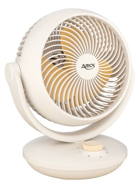 亚摩斯桌面风扇电风扇台式循环扇3档风小型宿舍静音卧室家用风扇