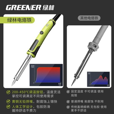 绿林电烙铁家用小型维修专用外热大功率专业级焊接工具洛铁焊锡枪