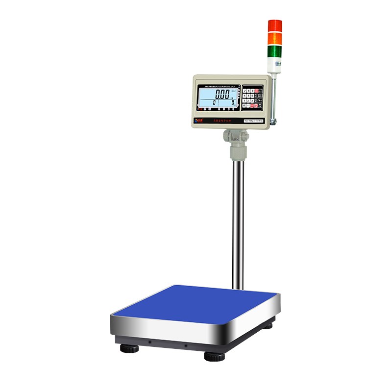 安衡报警电子秤上下限三色灯报警称定量包装检重工业计重计数台秤
