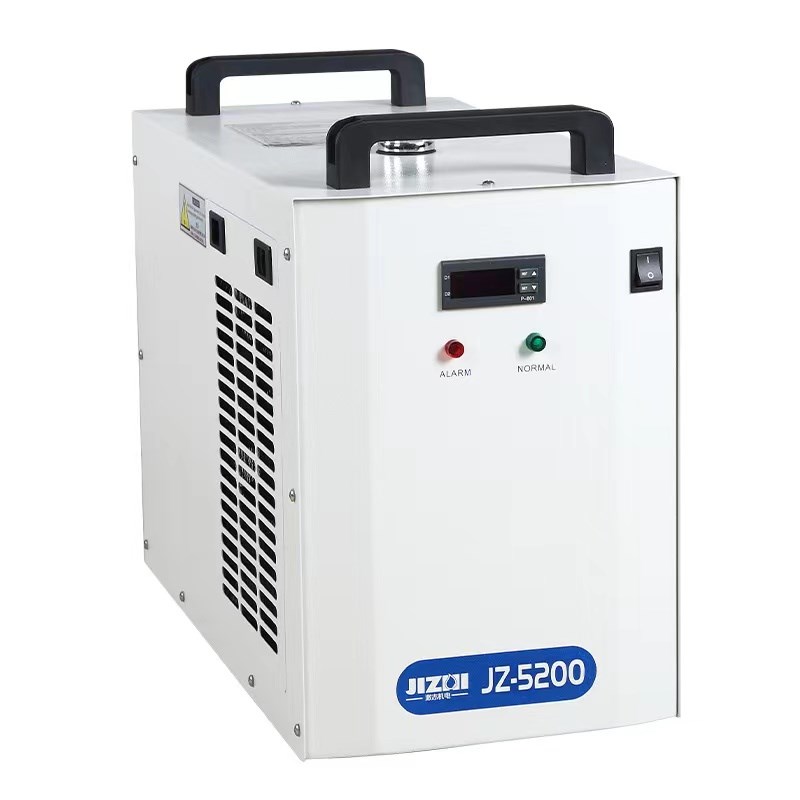 激志冷水机CW3000工业制冷5000激光切割雕刻机主轴水冷机JZ5200