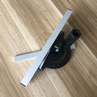 改装木工台锯全铝推料角度器推料把手推台锯角度尺