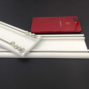 超帘轨道连体轨内飘直轨排轨顶装单轨滑轨静音滑道