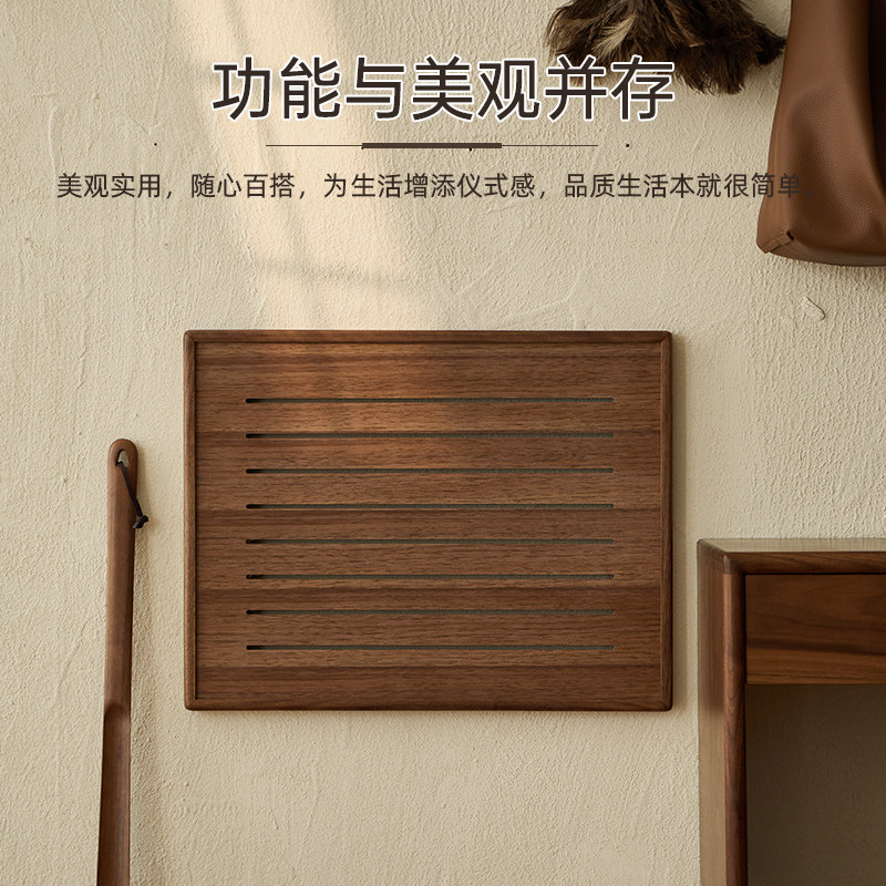弱电箱装饰遮挡实木配电r箱遮丑多媒体收纳挂画2025新款电闸箱挂