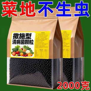 撒施型清病菌颗粒防病害瓜果蔬菜大田作物防虫改善土壤生根杀菌剂