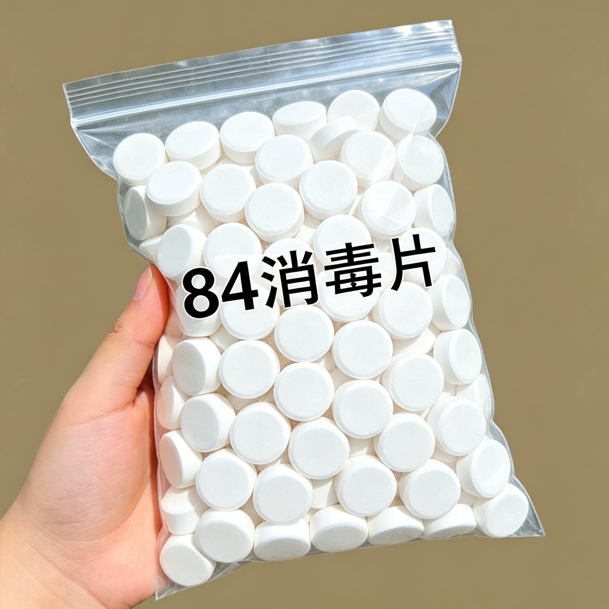 浓缩:84消毒片【强效去污型】