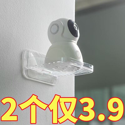 免打孔墙上置物架摄像头路由器