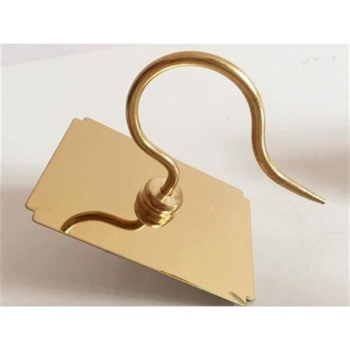 小方笼钩黄铜铁靛颏绣眼玉鸟小麻料蜡嘴铜嘴鸟笼钩子挂钩配件