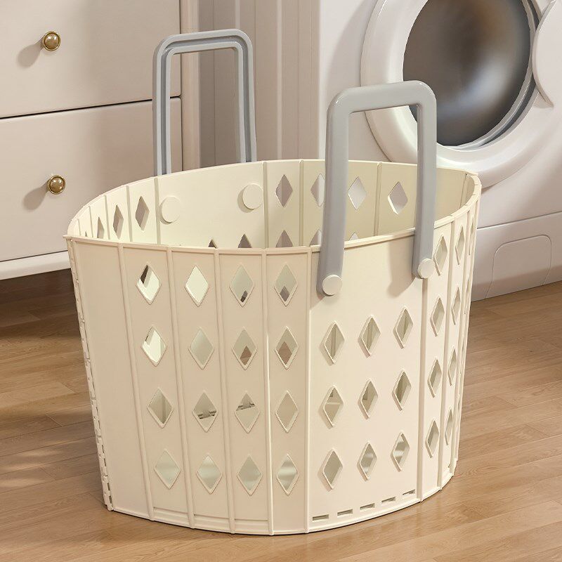 脏衣服收纳桶高级感放衣物的收纳筐轻奢脏衣篓可折叠污衣洗衣篮子