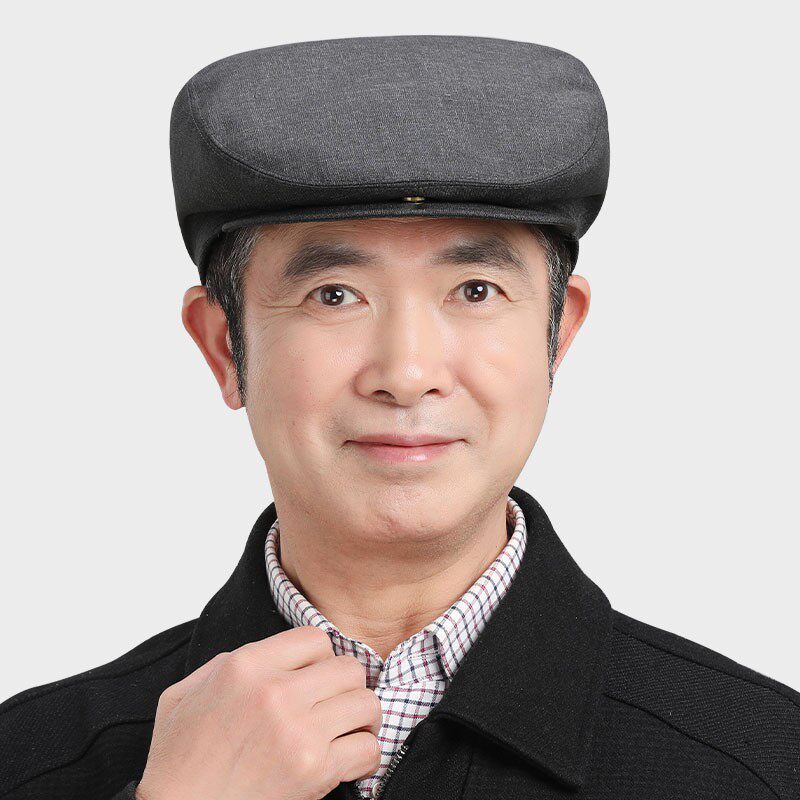 中老年人帽子男士春秋爸爸鸭舌帽薄老人前进帽爷爷老头春夏休闲帽