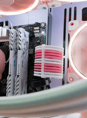 全模组电源定制线粉色白色硅胶包网线镀银显卡线电源模组线延长线