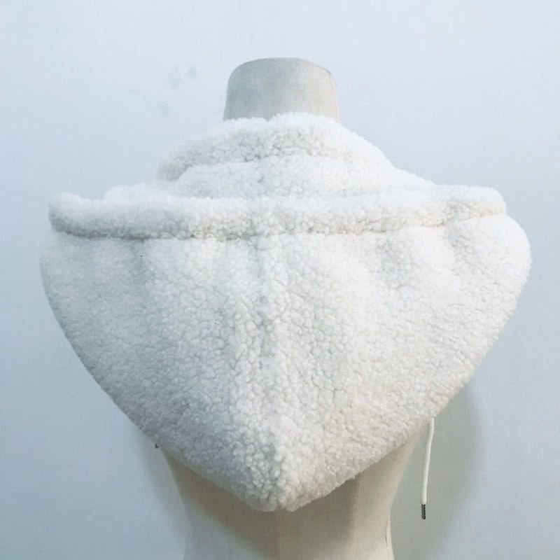 可拆卸帽子单买连帽羽绒服假领子卫衣帽男女单独棉衣百搭棉袄冬季