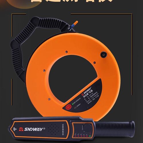 深达威管道测堵仪测堵器电工PVC墙体堵塞探测器电线管穿线排堵器